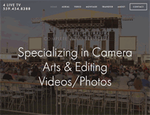 Tablet Screenshot of 4livetv.com